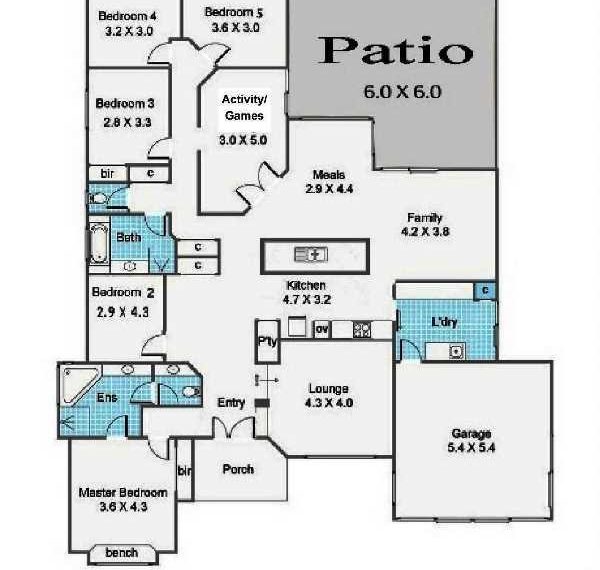 floorplan45 Eucalyptus custom sign